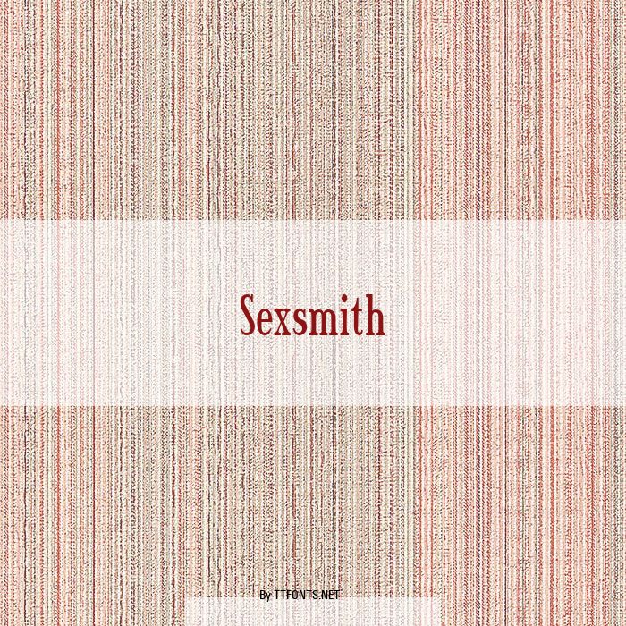 Sexsmith example