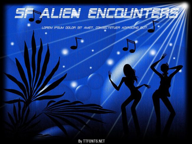 SF Alien Encounters example