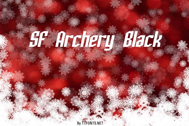 SF Archery Black example