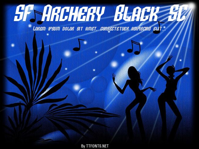 SF Archery Black SC example