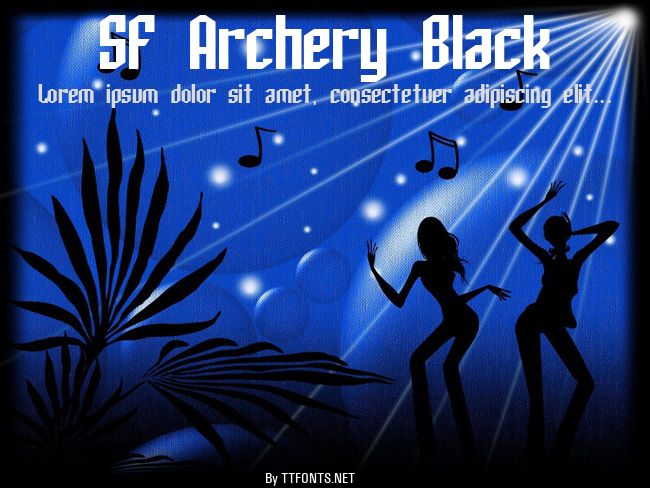 SF Archery Black example