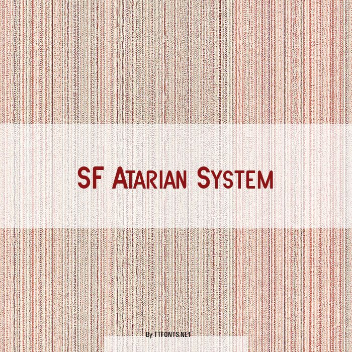 SF Atarian System example