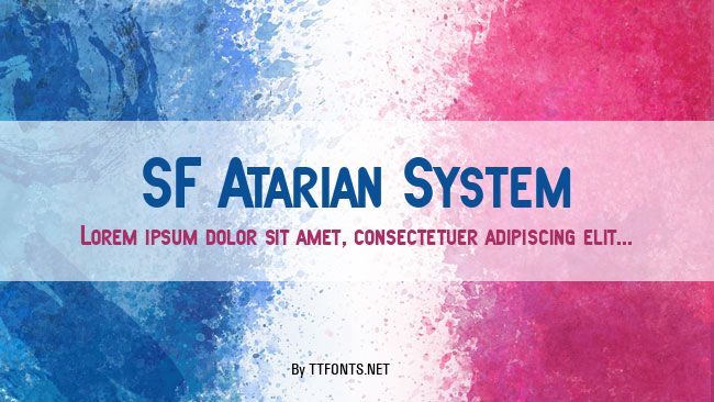 SF Atarian System example