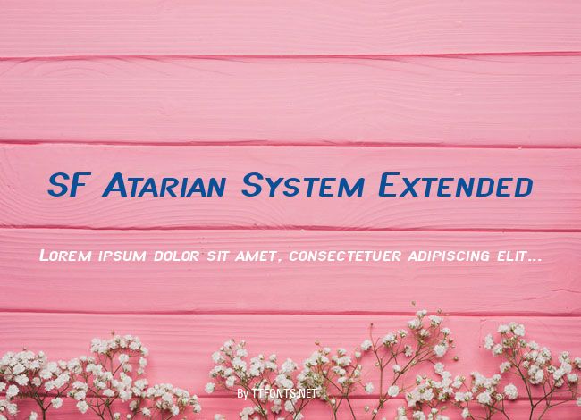 SF Atarian System Extended example