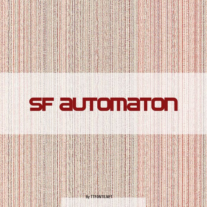 SF Automaton example