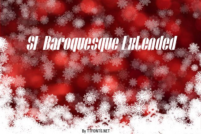 SF Baroquesque Extended example