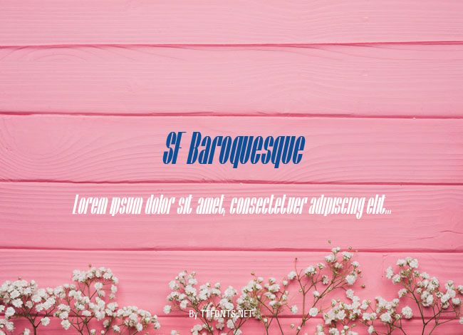 SF Baroquesque example