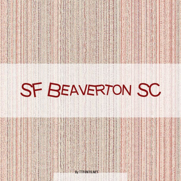 SF Beaverton SC example