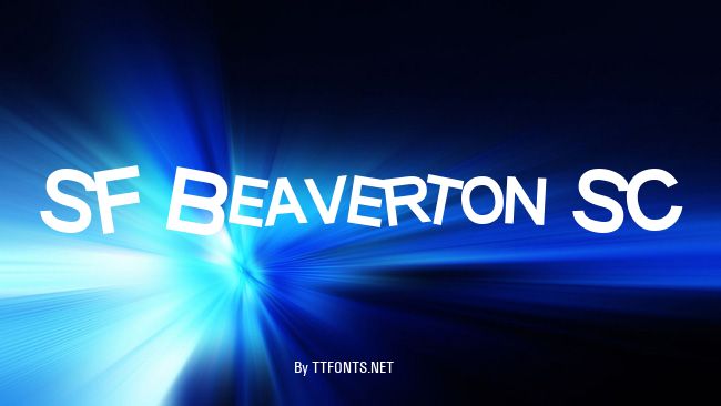 SF Beaverton SC example