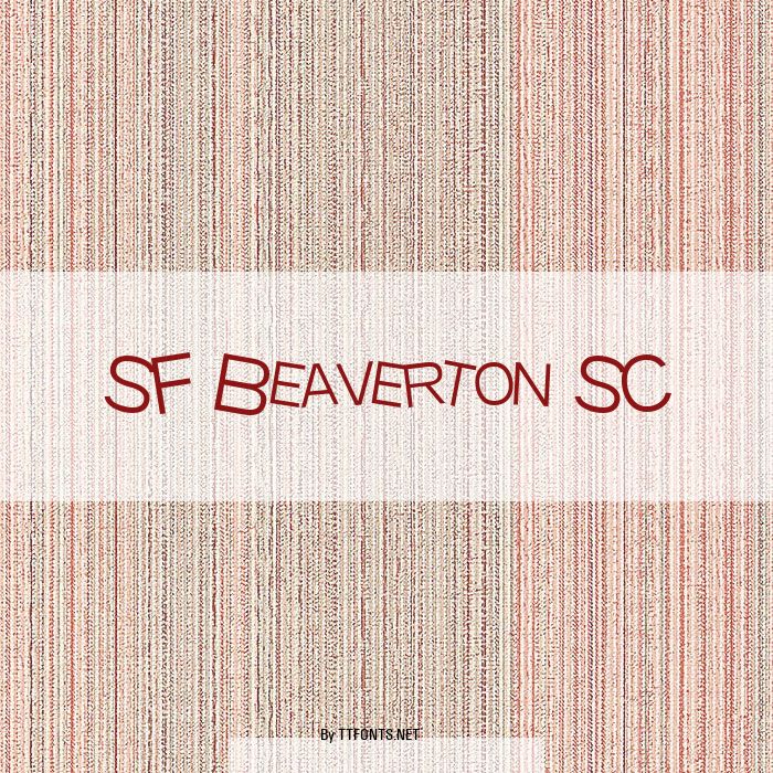 SF Beaverton SC example