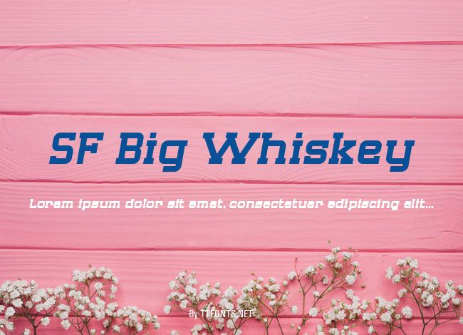 SF Big Whiskey example