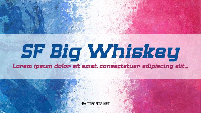 SF Big Whiskey example