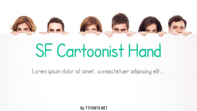 SF Cartoonist Hand example