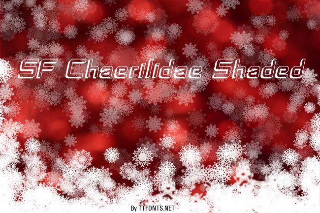 SF Chaerilidae Shaded example
