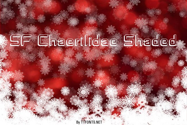 SF Chaerilidae Shaded example