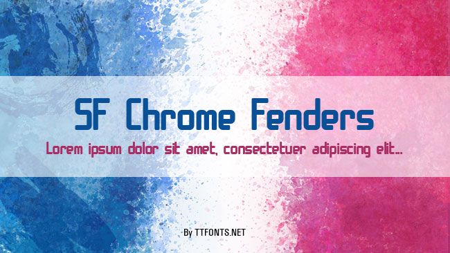 SF Chrome Fenders example