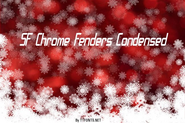 SF Chrome Fenders Condensed example