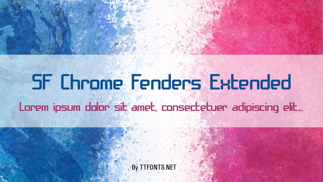 SF Chrome Fenders Extended example