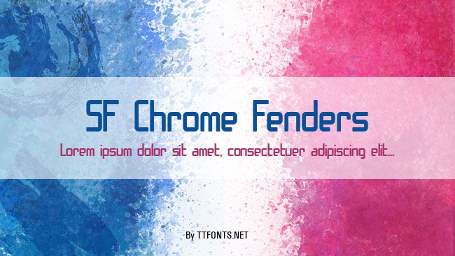 SF Chrome Fenders example