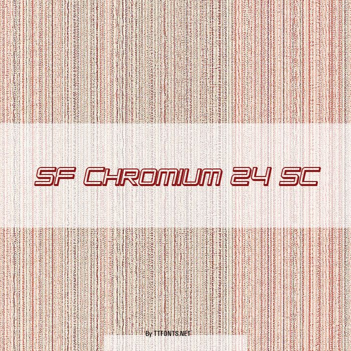 SF Chromium 24 SC example
