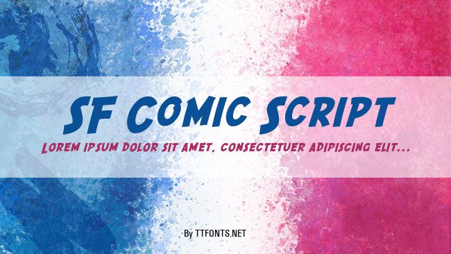 SF Comic Script example