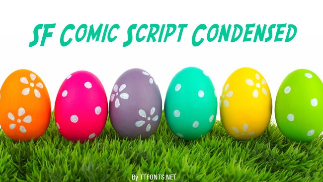 SF Comic Script Condensed example
