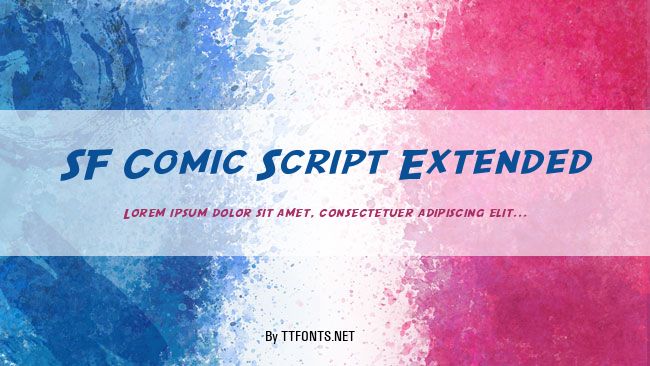 SF Comic Script Extended example