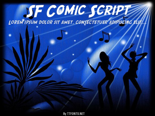 SF Comic Script example