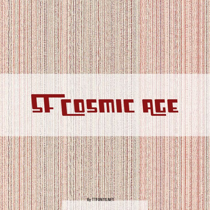 SF Cosmic Age example