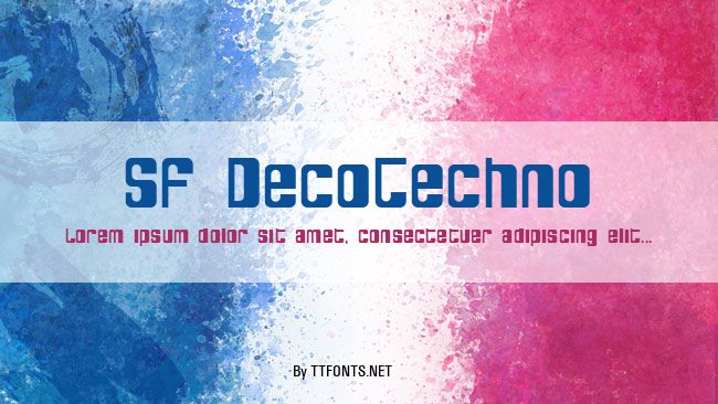 SF DecoTechno example