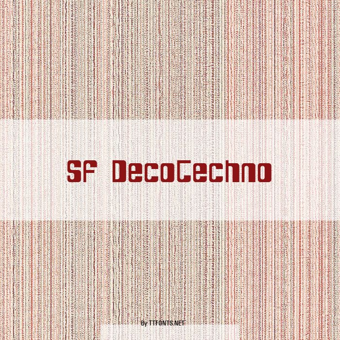 SF DecoTechno example