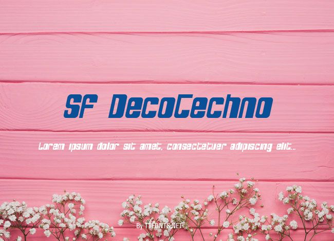 SF DecoTechno example