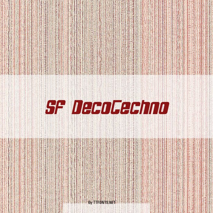 SF DecoTechno example