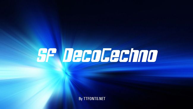 SF DecoTechno example