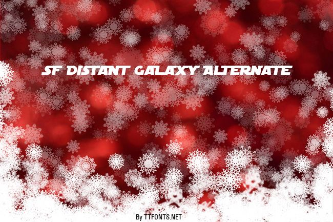 SF Distant Galaxy Alternate example