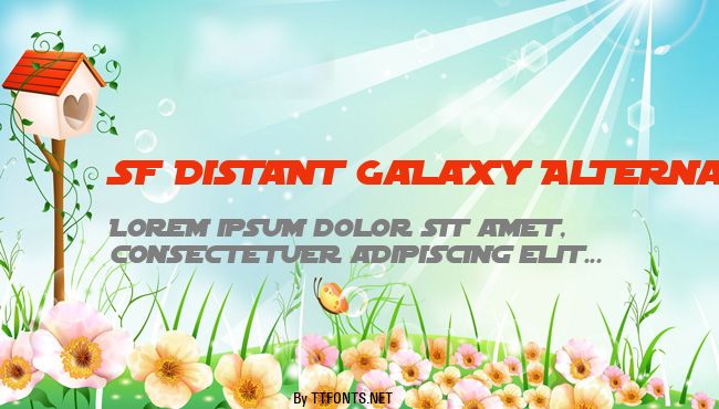 SF Distant Galaxy Alternate example