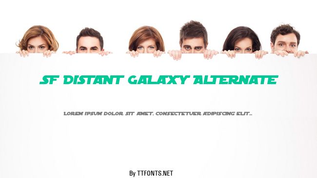 SF Distant Galaxy Alternate example