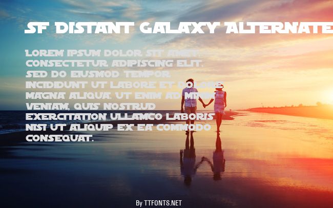 SF Distant Galaxy Alternate example