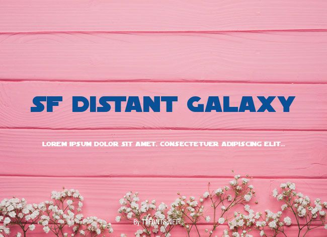 SF Distant Galaxy example