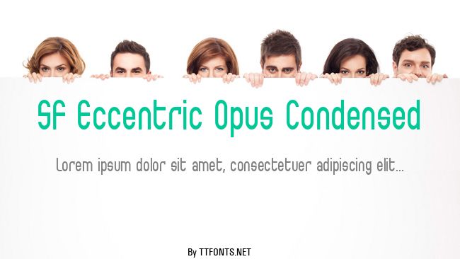 SF Eccentric Opus Condensed example