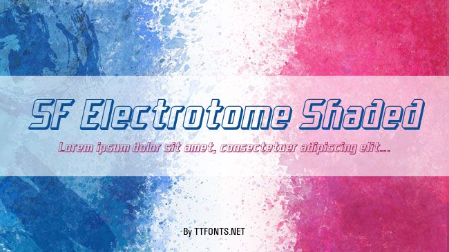 SF Electrotome Shaded example