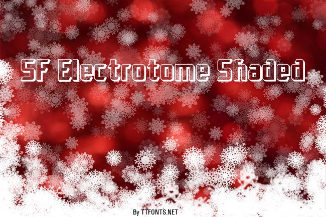 SF Electrotome Shaded example