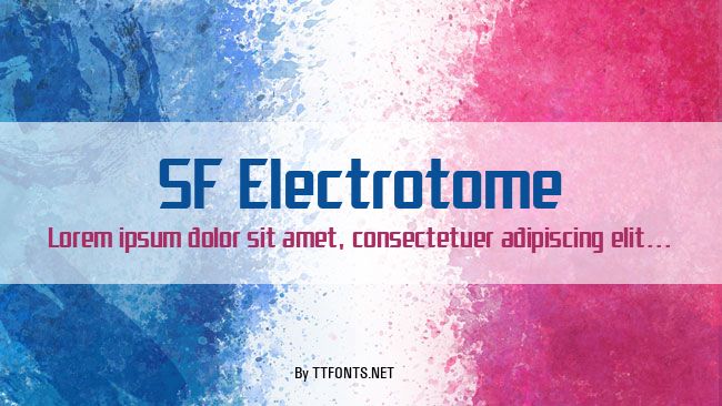 SF Electrotome example
