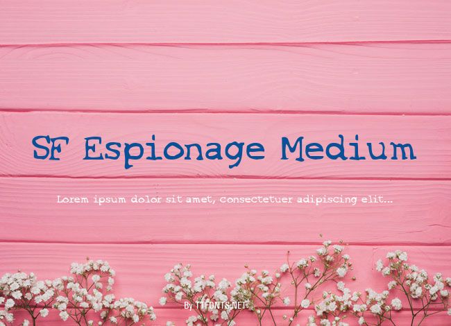 SF Espionage Medium example