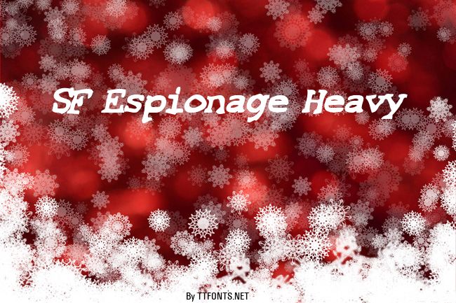 SF Espionage Heavy example