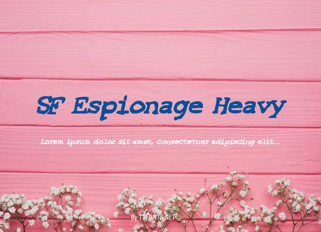 SF Espionage Heavy example