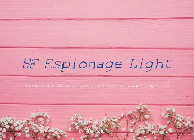 SF Espionage Light example