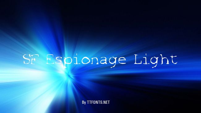 SF Espionage Light example