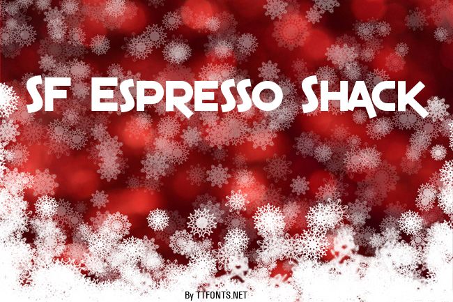 SF Espresso Shack example