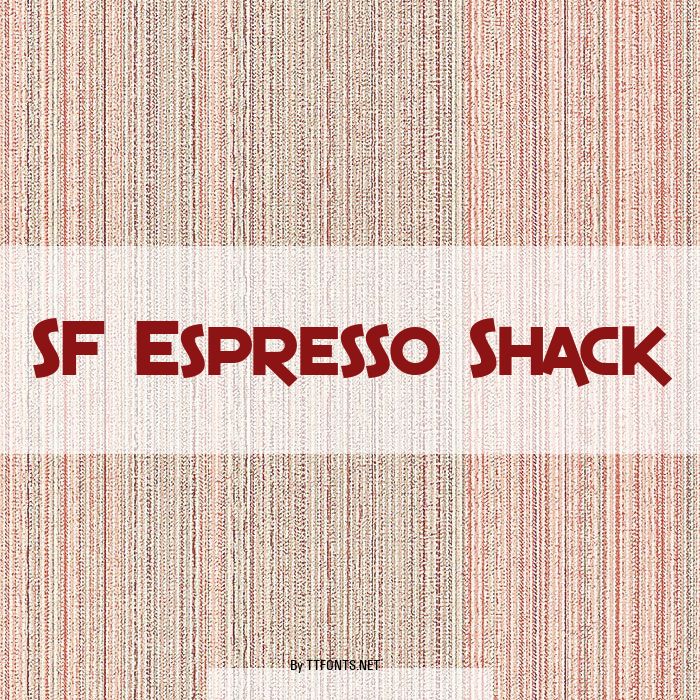 SF Espresso Shack example